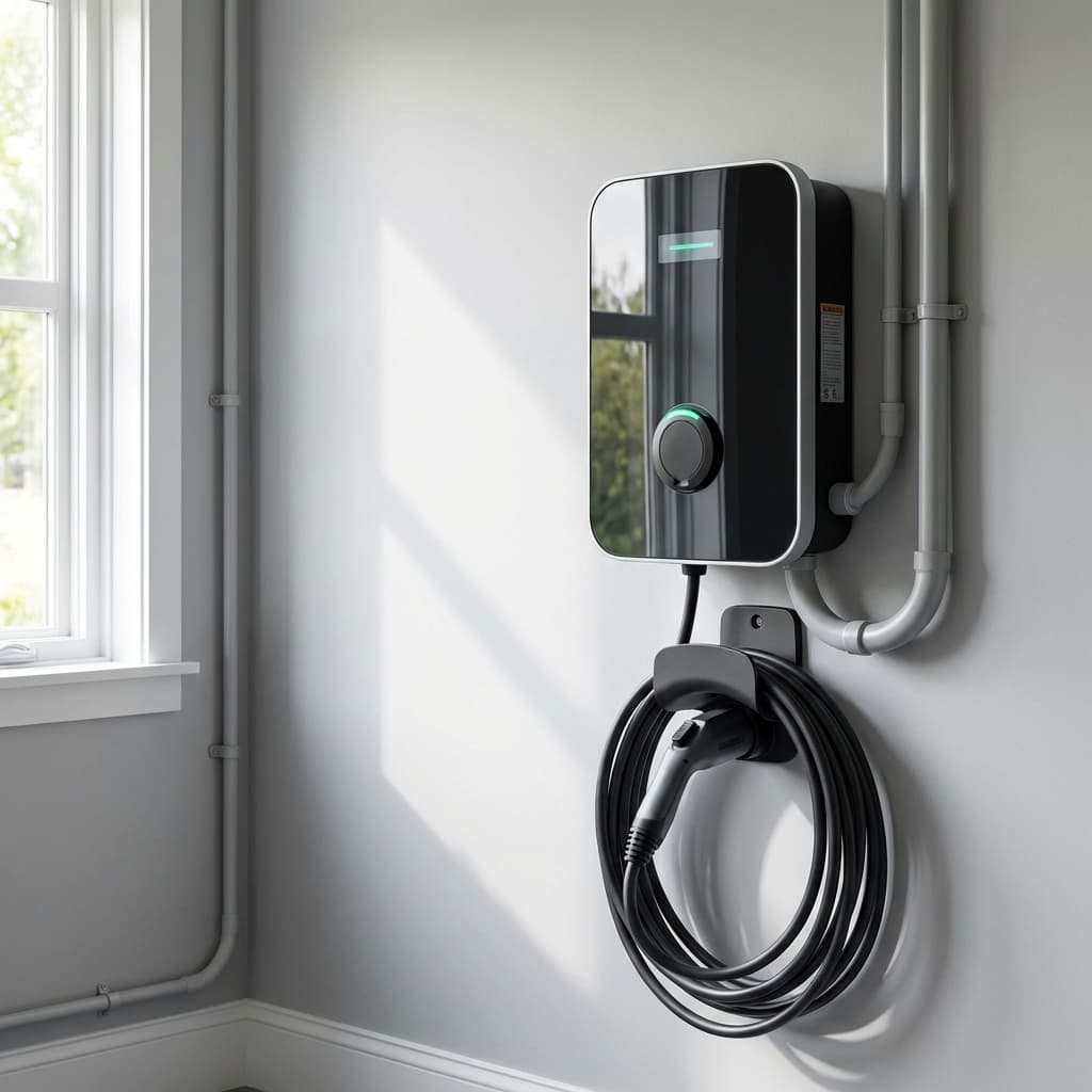 Installation de borne de recharge